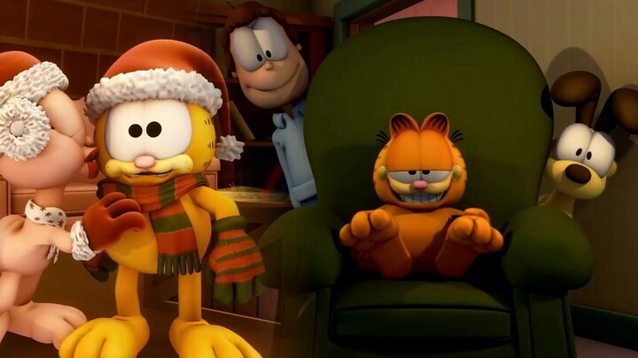 Garfield's Happy Life: Garfield, who accompanied us in our childhood, is cute, humorous and handsome