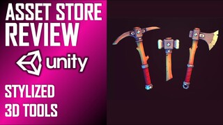 UNITY ASSET REVIEW | STYLIZED 3D TOOLS | INDEPENDENT REVIEW BY JIMMY VEGAS ASSET STORE