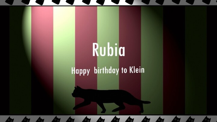 [Master of the Mysteries] Rubia—Congratulations on the Birthday of Klein