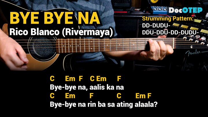 Bye Bye Na - Rico Blanco Rivermaya (2003) Easy Guitar Chords Tutorial with Lyrics Part 4 SHORTS REEL