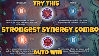 Abyss + Weapon Master = Auto Win!!