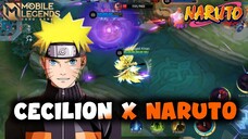 [CECILION X NARUTO] ULTINYA BISA KELUARKAN SAYAP 😳 | MOBILE LEGENDS