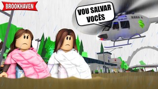 O BROOKHAVEN ALAGOU E A MENINA RICA SALVOU A GENTE | Historinhas Brookhaven RP | Roblox