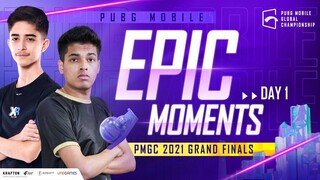 KHOẢNH KHẮC XUẤT THẦN NGÀY 1 | PMGC 2021 GRAND FINALS | PUBG MOBILE