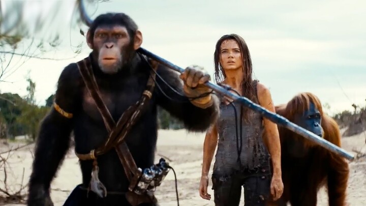 KINGDOM OF THE PLANET OF THE APES ''Virus Made Apes Smarter& Killed Humans'' Official Trailer (2024)