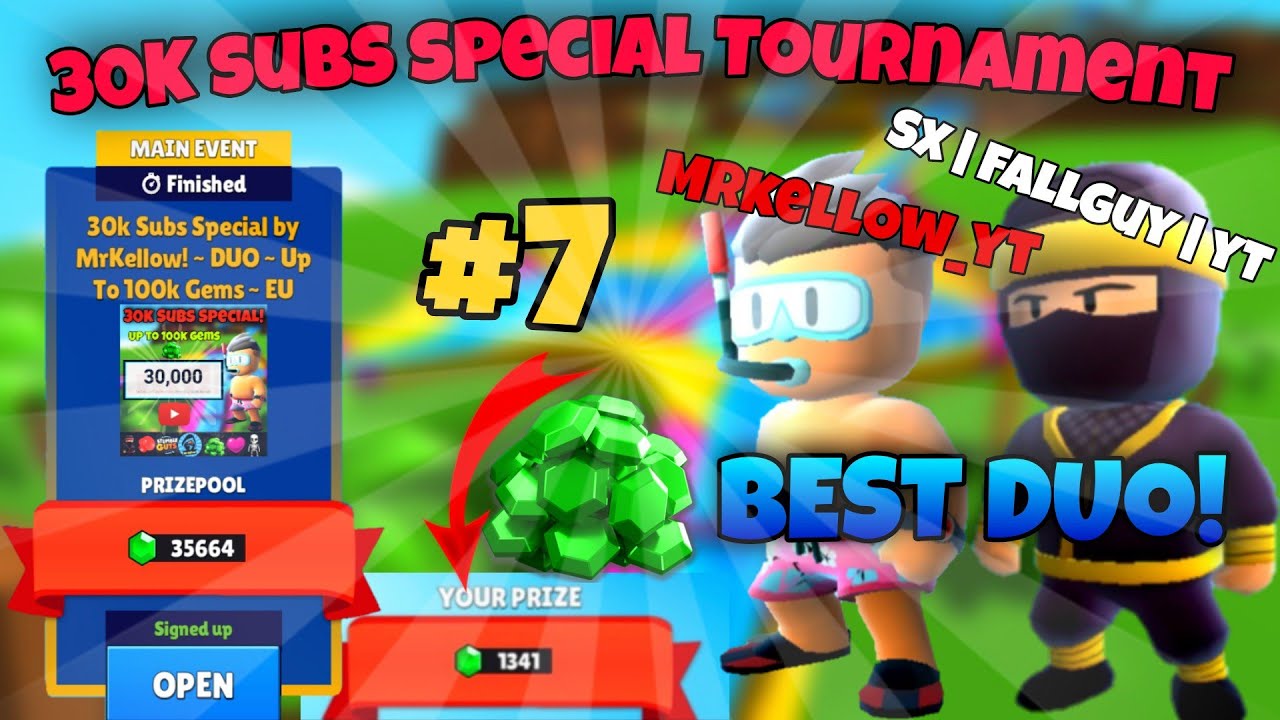 My First Tournament in Stumble Guys Highlights 