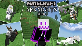 Minecraft มือถือ _ แจก+รีวิว Addon Arknights เหล่านักรบจากเกมแห่งโลกอนาคต!_HD_60