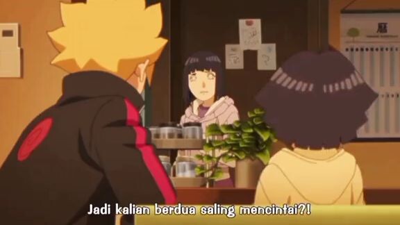 Bu kades sampai tersipu malu di tanya sama boruto dan Himawari 😂😂