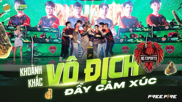 Khoảnh khắc HQ Esports VÔ ĐỊCH đầy hạnh phúc sau nhiều lần thất bại! | Yomost VFL Summer 2022