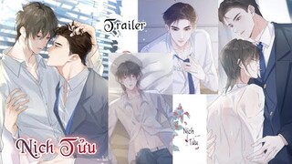 NỊCH TỬU | Chìm Rượu ~ CHAP 0: Trailer || truyện tranh đam mỹ | ABO | niên thượng