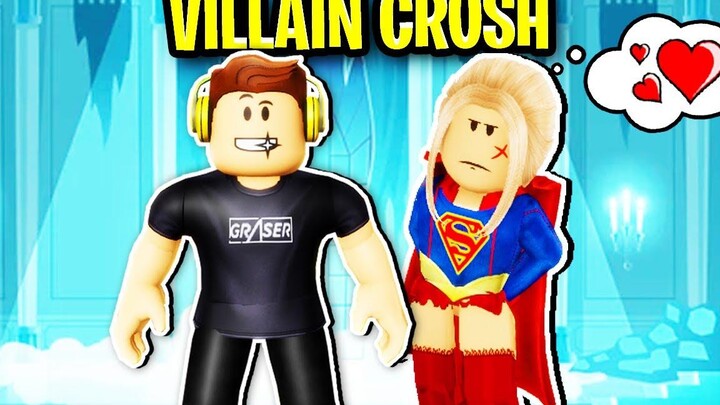 SUPERVILLAIN ตกหลุมรักฉันใน Roblox Brookhaven 😈😲