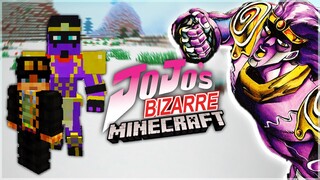 Using JOJO'S BIZARRE ADVENTURE to beat Minecraft