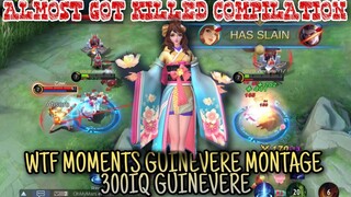 WTF MOMENTS GUINEVERE MONTAGE - 300IQ GUINEVERE - PRO MOMENTS - MOBILE LEGENDS