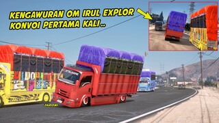 TRUK OM IRUL KONVOI PERTAMA KALI BARENG WAHYU ABADI DAN MADURA ASYIK