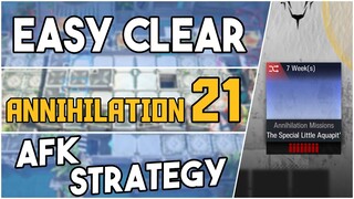 Annihilation 21 - The Special Little Aquapit | AFK Easy Strategy |【Arknights】
