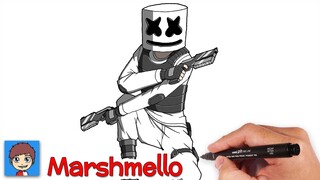 Cara Menggambar Marshmello: Polisi