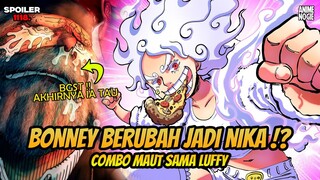 SPOILER OP 1118 - FANS KECEWA !? BONNEY BERUBAH MENJADI NIKA