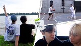[SVT Record] 드디어 캐치볼 | 정겸부논의 중식 먹방 | 뉴욕에서 농구 대결 #9