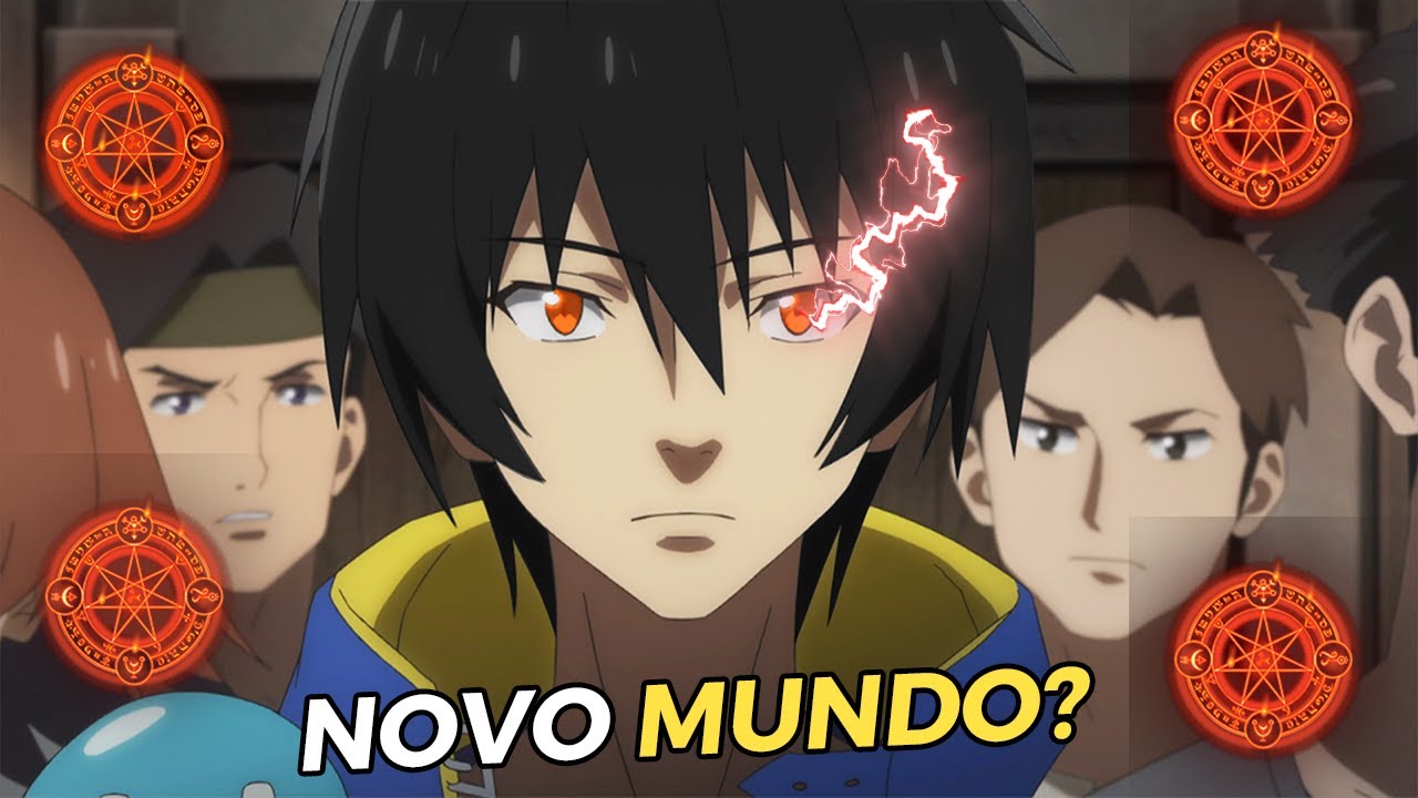 TOP 10 MELHORES ANIMES ISEKAI DUBLADOS COM PROTAGONISTA OVERPOWER