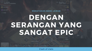 EPIC!!! MERATAKAN BASE LAWAN DENGAN SERANGAN EPIC