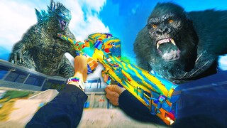 new OWEN GUN destroys GODZILLA vs KONG on rebirth island