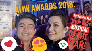 ALIW AWARDS 2018 | Supremo Redux WON | ft. Lea Salonga, 4th Impact and MANY MORE | JreyVlog