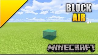 Cara Membuat Block Air - Minecraft