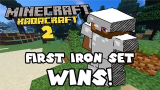 (gaming) First Iron Set, WINS!!! | Kadacraft Season 2 | Episode 01