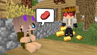 POOR CUTE GIRL LOVE RICH BOY || MINECRAFT ANIMATION - MONSTER SCHOOL