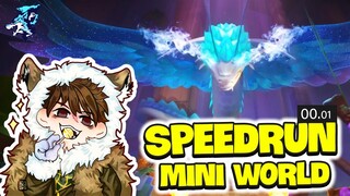 Siro Speedrun Kỷ Lục Thế Giới - Diệt Rắn Thần 0.54 Mini World