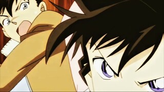 Xiaolan tahu kamu kuat, tapi momen ketika kamu mendorong Shinichi menjauh itu sungguh lucu