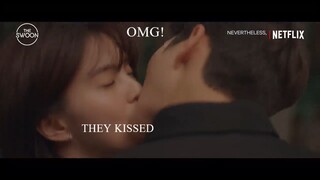 Han So-hee claims Song Kang’s lips for herself | Nevertheless, Ep 2 [ENG SUB]