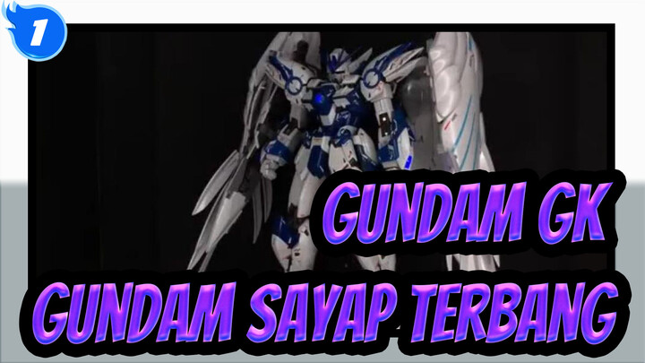 [Gundam GK] MG Gundam Sayap Terbang EW Seijiro Kamiyama / tambah LED & Kertas Bercahaya_B1