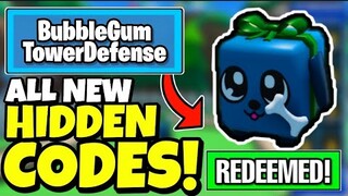 (2021) BUBBLE GUM TOWER DEFENSE CODES - ALL NEW SECRET CODES ROBLOX Bubble Gum Tower Defense!