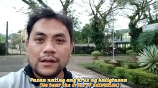 PASAN NATING ANG KRUS NG KALIGTASAN