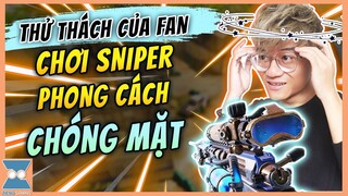 CALL OF DUTY MOBILE VN | THỬ THÁCH CỦA FAN - CHƠI SNIPER KIỂU NÀY TIỀN ĐÌNH MẤT! | Zieng Gaming