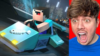 RACE NOOB FILM IN MINECRAFT!