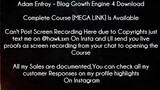 Adam Enfroy Course Blog Growth Engine 4 Download