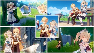 Genshin Impact 1.4 - All Barbara Dates/Hangout Endings (All 5 Endings)