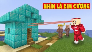 Minecraft Nhưng Nhìn Là Kim Cương