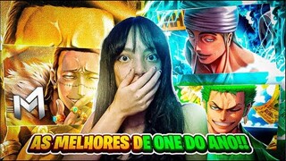 REACT ONE PIECE 3 EM 1 |Crocodile |M4rkim |ENEL⚡ MHRAP  |Roronoa Zoro | Daarui