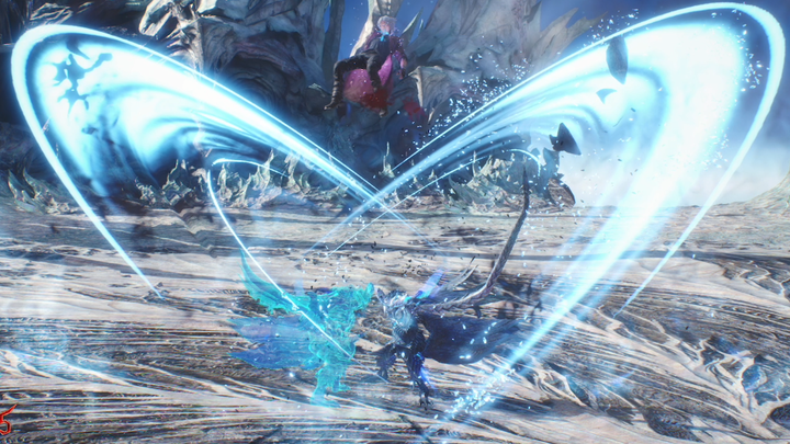 [Devil May Cry 5] Dùng dao cắt chiếc xe rồng, chế nhạo khung hình đóng băng! Luồng tính toán theo dõi tia 4K Virgil VS Dante M20 DMD