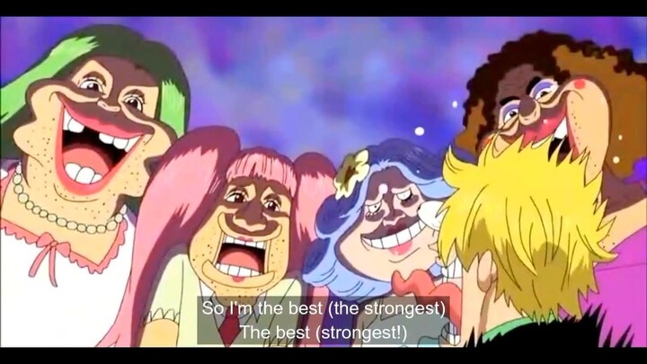 Sanji trở thành 1 Okama - One Piece AMV