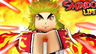 Rengoku's Flame Breathing IS (BUSTED) In Shindo Life!