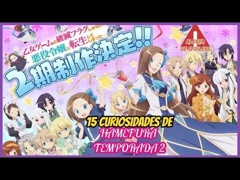 15 Curiosidades que veras en esta Nueva Temporada(2) de Otome Game no Hametsu Flag||「novela y manga」