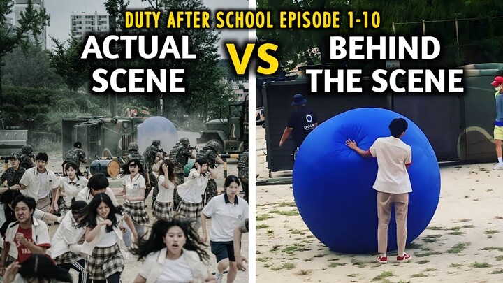 DUTY AFTER SCHOOL BEHIND THE SCENE (BTS) VS ACTUAL SCENE (SEASON 1 & 2)