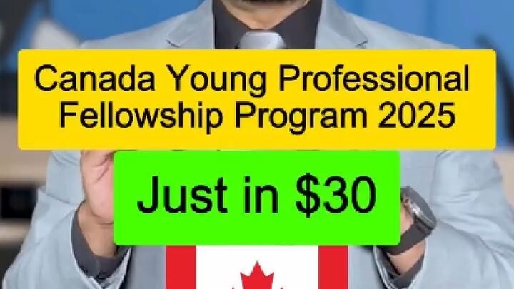 Canada Young Professional Fellowship Program 2025