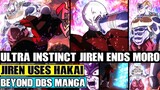 Beyond Dragon Ball Super: Ultra Instinct Jiren Vs Ultra Instinct Moro! Jiren Uses Hakai On Moro!