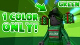 ONE COLOR ONLY! Green - Tower Of Hell! (Roblox)