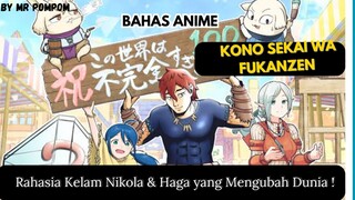 Bahas Anime |Kono Sekai wa Fukanzen: Perjalanan Nikola dan Haga Membongkar Misteri Dunia yang Rusak|